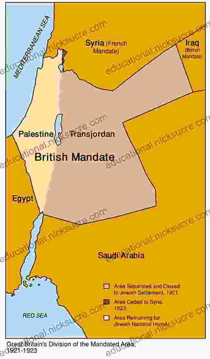 A Map Of The British Mandate Of Palestine, Which Included Jerusalem Under Jerusalem: The Buried History Of The World S Most Contested City