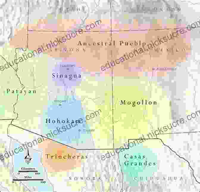 A Map Of The Southwestern United States, With Archaeological Sites Marked The Oxford Handbook Of Southwest Archaeology (Oxford Handbooks)