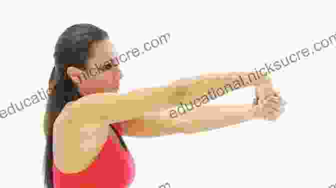 A Person Performing A Wrist Extensor Stretch Hand And Forearm Exercises: Grip Strength Workout And Training Routine