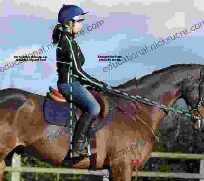 A Rider Demonstrating Proper Riding Posture. Learning To Ride Hunt And Show: A Step By Step Handbook For Riders Of All Ages