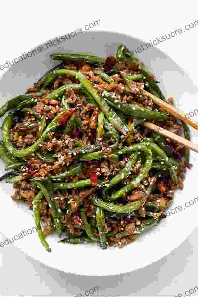 A Vibrant And Spicy Szechuan Green Bean Stir Fry With A Hint Of Sweetness The Chubby Vegetarian: 100 Inspired Vegetable Recipes For The Modern Table