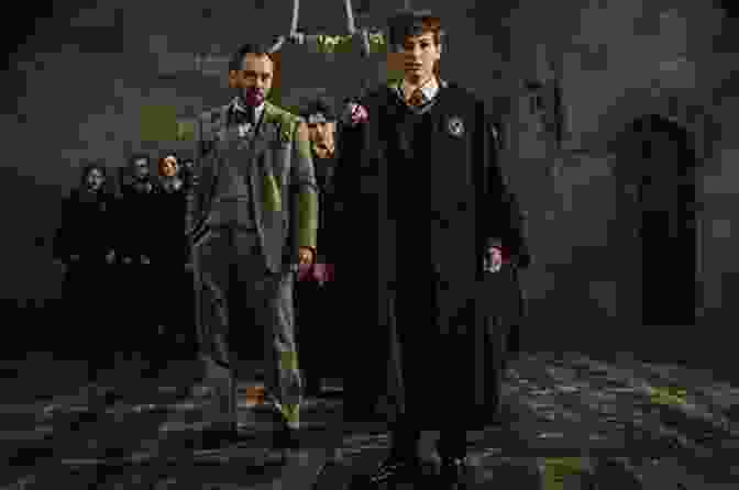 A Young Newt Scamander Meeting Albus Dumbledore In Fantastic Beasts And Where To Find Them Fantastic Beasts And Where To Find Them: Illustrated Edition (Harry Potter)