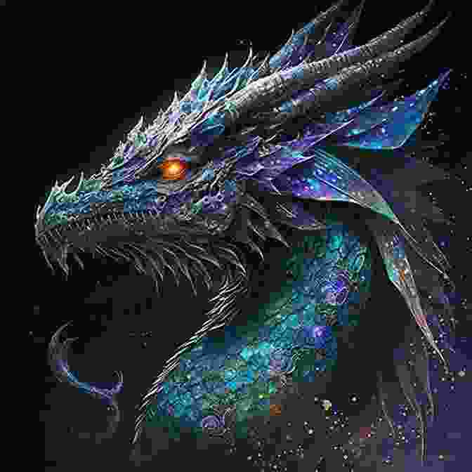 An Enigmatic Black Dragon With Iridescent Blue Eyes And Obsidian Scales, Coiled Around A Shadowy Throne. The Dragon Scorned (Dark World: The Dragon Twins 3)