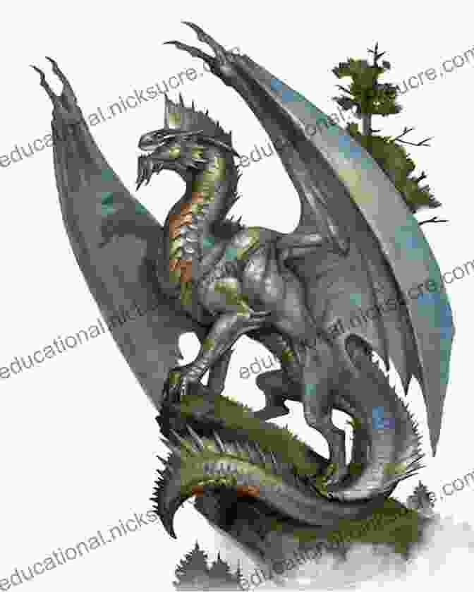 Argent, The Silver Dragon, Casts A Spell. The Dragon Realm (Dark World: The Dragon Twins 2)