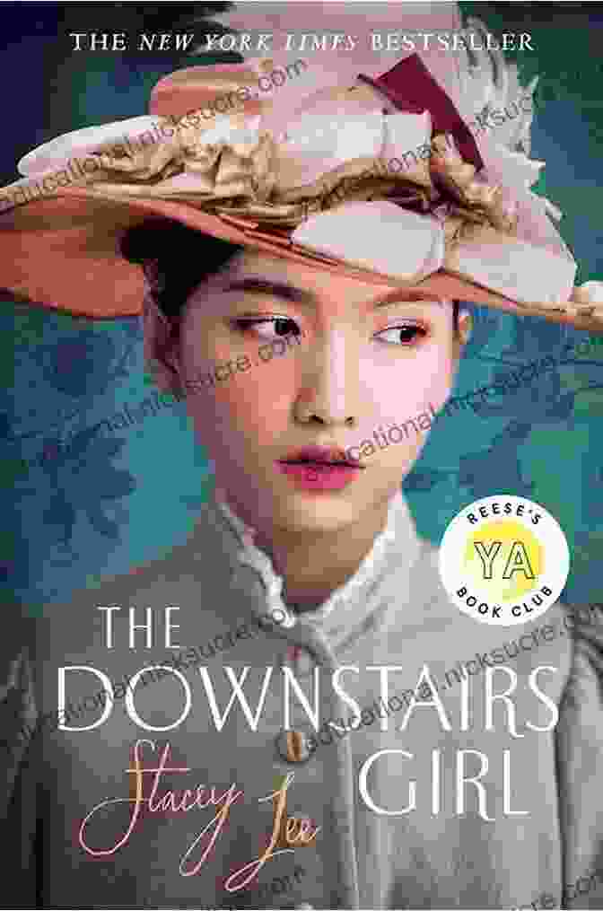 Cover Of The Downstairs Girl By Stacey Lee, Depicting A Young Chinese Woman Sitting In Front Of A Window Overlooking San Francisco's Chinatown The Downstairs Girl Stacey Lee
