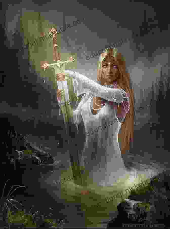 Image Of The Lady Of The Lake Excalibur: I Of The Avalon