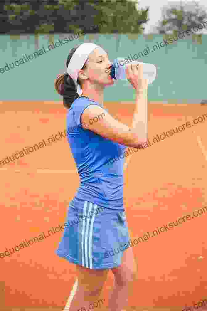 Tennis Player Drinking Water Fit To Play Tennis: High Performance Training Tips