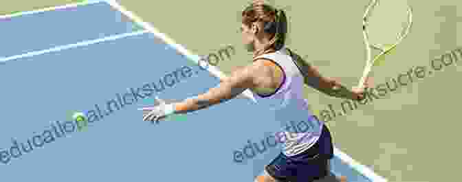 Tennis Player Performing A Mental Exercise Fit To Play Tennis: High Performance Training Tips