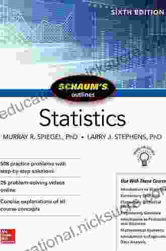 Schaum S Outline Of Statistics Sixth Edition (Schaum S Outlines)